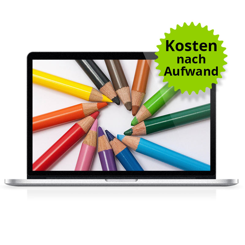 Grafik und Design - Kosten nach Aufwand