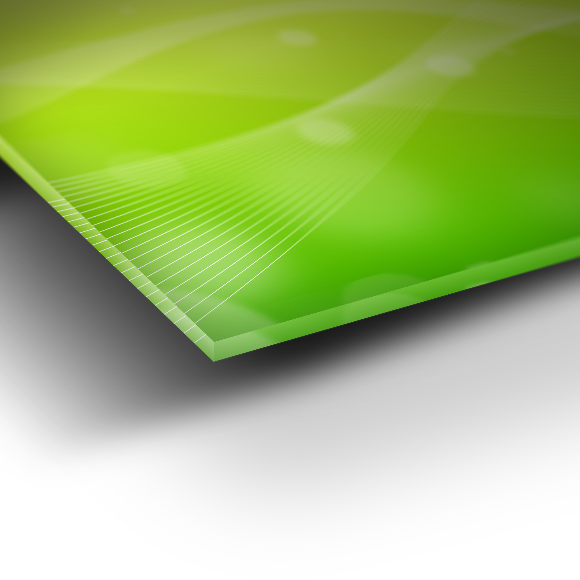 Acrylglas - Schild inkl. 1-stg. 4c-Druck